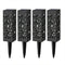 4X Solar Garden Torch Lights Dance Flames LED Waterproof Landscape Lawn L PED