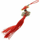 Fashion Feng Shui Chinese Knot Tassel China Mascot Lucky Charm Ancient Coin