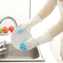 Kitchen Silicone Cleaning Gloves Magic Silicone Dish Washing Gloves For Hou
