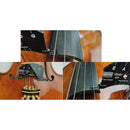 Violin String Bridge Mold Template Reference for 4-4 Size Violins Instrument