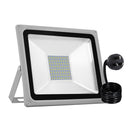 50W LED Flood Light Motion Sensor SMD Floodlights Waterproof 400lm Cool White