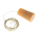 2m/6.56ft 20 LED String Stopper Bottle Light Outdoor Decor Lamp (1pc WW) A