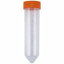 20 Pcs 50ml Conical Bottom Plastic Graduated Centrifuge Tube with Screw Cap S7Y4