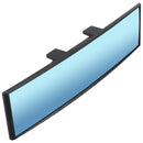 300X80Mm Car Universal Large Field Of Vision Rearview Mirror Anti-Glare Blu H1L7