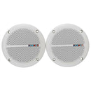 1 Pair 6.5'' Full Range Compact Loudspeakers, Waterproof Marine Boat Ceiling