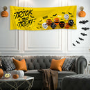 Happy Halloween Hanging Eaves Banner DIY Background Cloth Festival Supplies