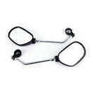 Bicycle Bike Mobility Scooter Handlebar Mirrors With Safety Reflector X1Pair JS