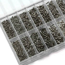 Hot 1000pcs Tiny Screws Nut+Screwdriver Watch Glasses Repair Tool Set Kit  OZ