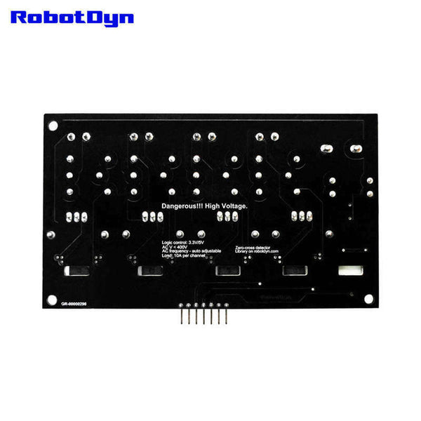 RobotDyn Ac Light Dimmer Module For Pwm Control, 4 Channel, 3.3v/5v Logic,  W4Q3