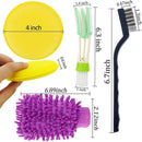 13 Pcs Auto Detailing Brush Set For Cleaning Car Motorcycle Automotive Clea
