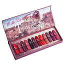 MagiDeal 12pcs Liquid Lipsticks Matte Liquid Lipgloss Waterproof Lip Gloss