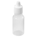 100 Pcs Empty Eye Dropper Bottle Plastic Eye Liquid Screw Cap Lids 5ml P6A8