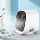 Premium Mini Air Conditioner Cooling LED Cooler Small Humidifier Office Fan