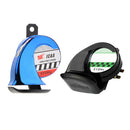 Set of 2 12V 30W Motorcycle Snail Air Horn Car Horn Loudspeake Loudspeaker