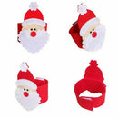 8pcs Christmas Napkin Rings Napkin Holder Party Banquet Dinner Table Decor K9L9