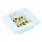 Audio Panel Terminals 2 Speaker 4 Binding Post Banana Jack Connector Wall Socket