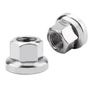 1 Pair Bicycle Wheel Nuts for Bolt Screw Fastener Washer Bike Accessories