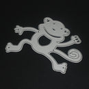 Monkey Metal Cutting Dies Scrapbooking Stencils DIY Embossing Folder