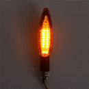 4Pcs Motorcycle Turn Signal Light E24 Built-In Relay Flowing Water Flashing