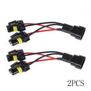 2x 9005 9006 Splitter For Four/Double Projector High Beam Headlights Re KWY