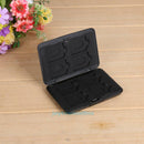 Aluminum Memory Card Storage Box Case Micro SD SDXC SDHC Holder Protector Black
