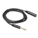 6.35 Headphone Extension Cable TRS 1/4" Male to Female Cord Stereo New 6ft
