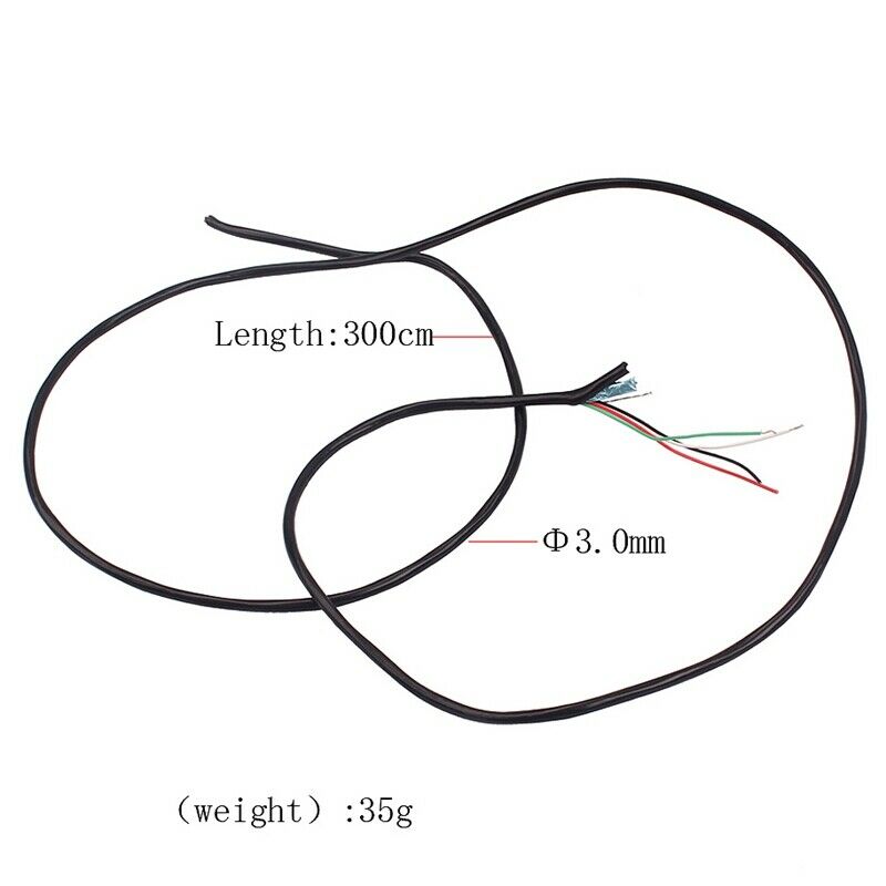 4 Conductor Shielded Wire Guitar Circuit Wiring Hookup Wire Pickup Cable