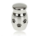 Commemorative Ash Container Pendant of Steel Cremation Urn