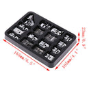 16Pcs Domestic Sewing Machine Accessories Presser Foot Feet Kit Set Hem FooS Bj
