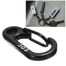 Outdoor Metal Hanging Buckle Keychain Keyring Clip Carabiner Survival EDC Tools