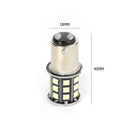 1 Pair 1157/BAY15D 33 SMD2835 LED Car Tail Brake Stop Light Fog Lamp Bulbs
