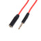 3.5mm4Pole Male to Female Earphone Headphone Mic Extension Audio Cable AdaptVGUS