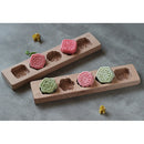 Wooden Moon Cake Mooncake Fondant Sugarcraft Cookies Mould Baking Tool