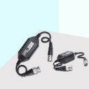 Coaxial Video Ground Loop Isolator Balun BNC Male to Female for CCTV Camera