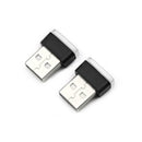 Universal Mini USB Wireless Car Interior Home LED Light Atmosphere Lamp(A)
