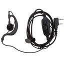 1.5m Earpiece Mic Dual PTT Earphone Headset For  BF UV-82 82L UV-89