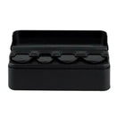 Car Coin Box Car Car Portable Plastic Purse Auto Parts Black