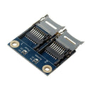 Dual Micro-Sd Tf To Mini Pci Express Memory Card Reader Adapter Converter C