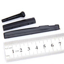 Set of Acoustic Guitar Bridge Pins Saddle Nut Great Quality Black