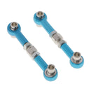 4pcs RC Car Parts for HSP 94123 94103 Metal Steering Pull Rod Servo Linkages