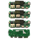4x Charger Module with LED Display, Charging Boards, Dual USB 5V 2.4A with
