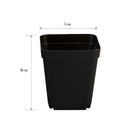 10Pcs Small Square Pot Plastic Flower Pot Succulent Flower Pot Nursery