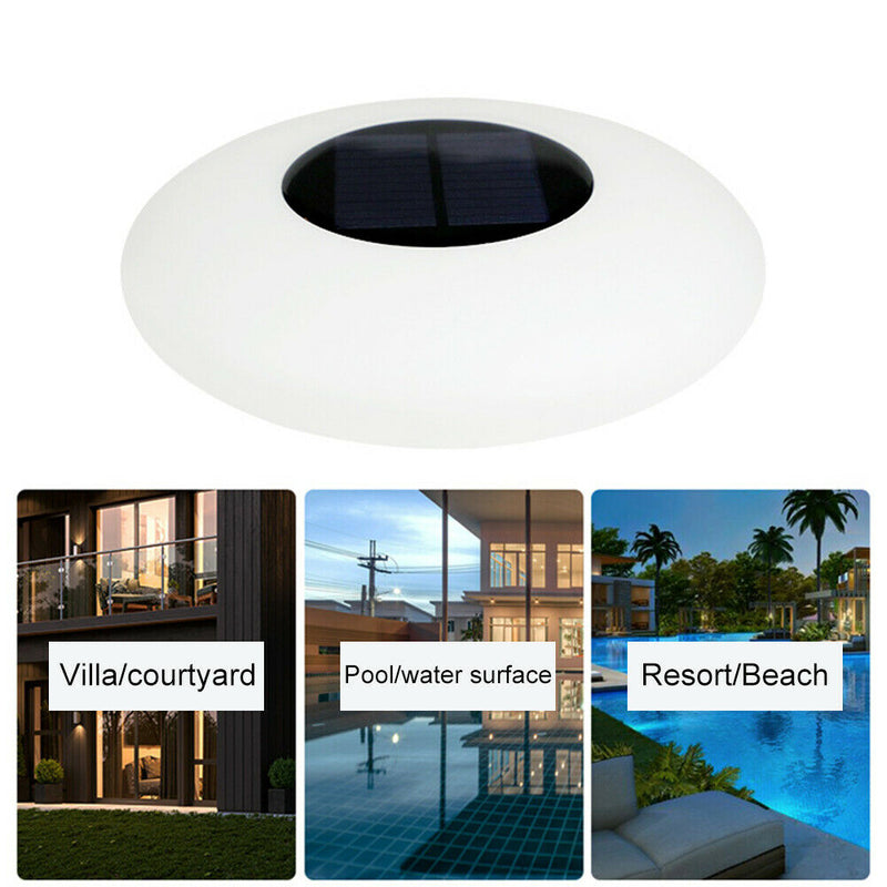 Inflatable Floating Solar Powered Waterproof Colorful LED Romantic Pool Light