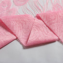 Butterfly Window Curtain Fringe String Tassel Drapes Panel Pink 200 x 100cm