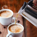 Big Belly Stove Mocha Coffee Pot Moka Stainless Steel Coffee Maker (300ml)