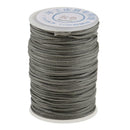 70 Meters Gray Leather Craft Waxed Flat Thread Waxed Line Cord 1.2mm