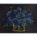 5D DIY Fluorescent Diamond Painting Flower Basket Cross Stitch Embroidery