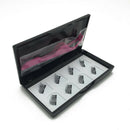 8 Pcs Magnetic Eyelashes Reusable Double Magnet False Eye Lashes & Tweezer E2M8