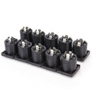 10x Speakon 4 Pin Female Audio Compatible Cord Panel Chassis Socket Connector