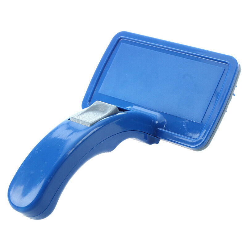 Brush cleaning grooming hair for dog animal cat Blue M1W6